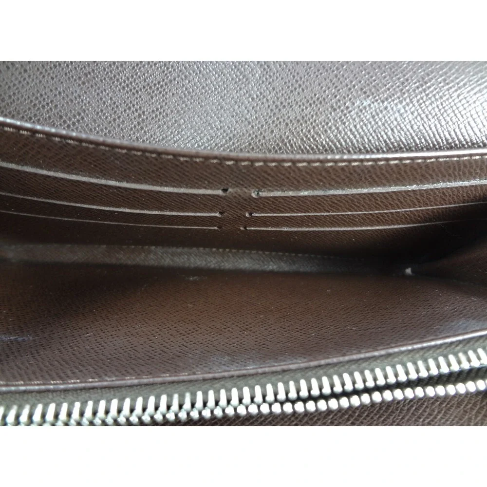 Louis Vuitton Mini Lin Brown‎ and Gold Denim Monogram Sarah Wallet